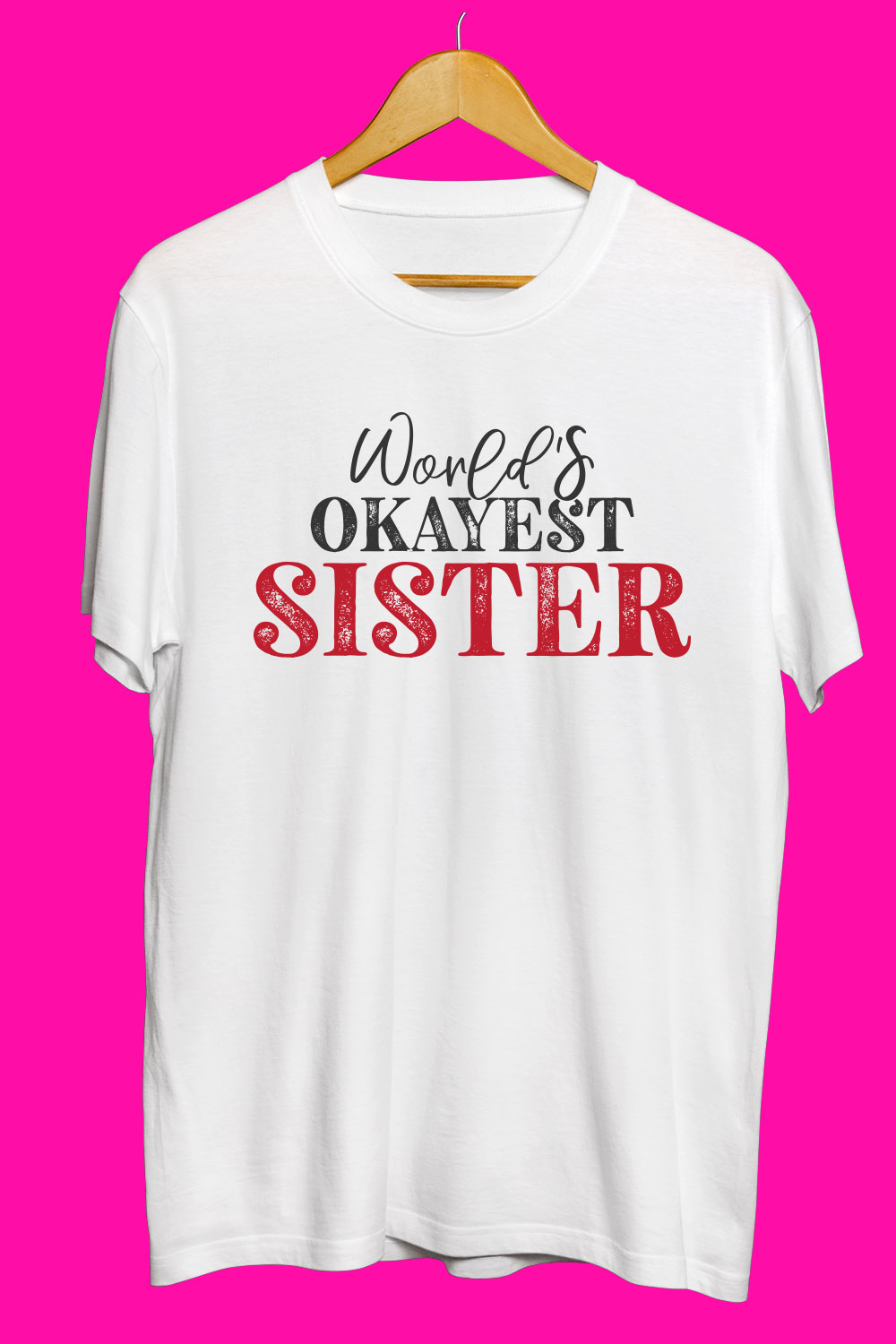 Sister Day SVG Bundle pinterest preview image.