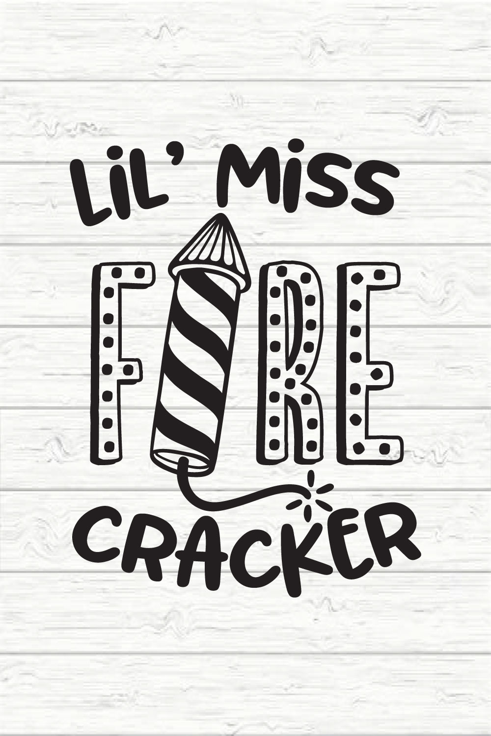 Lil Miss Fire cracker pinterest preview image.