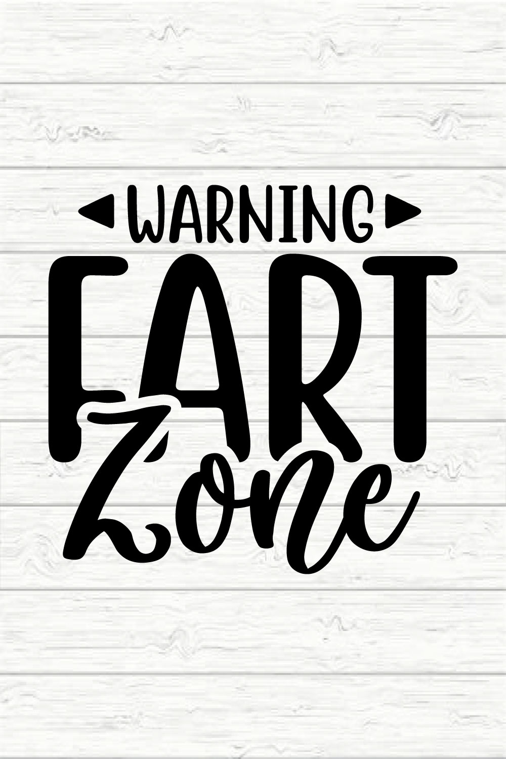 Warning fart zone pinterest preview image.