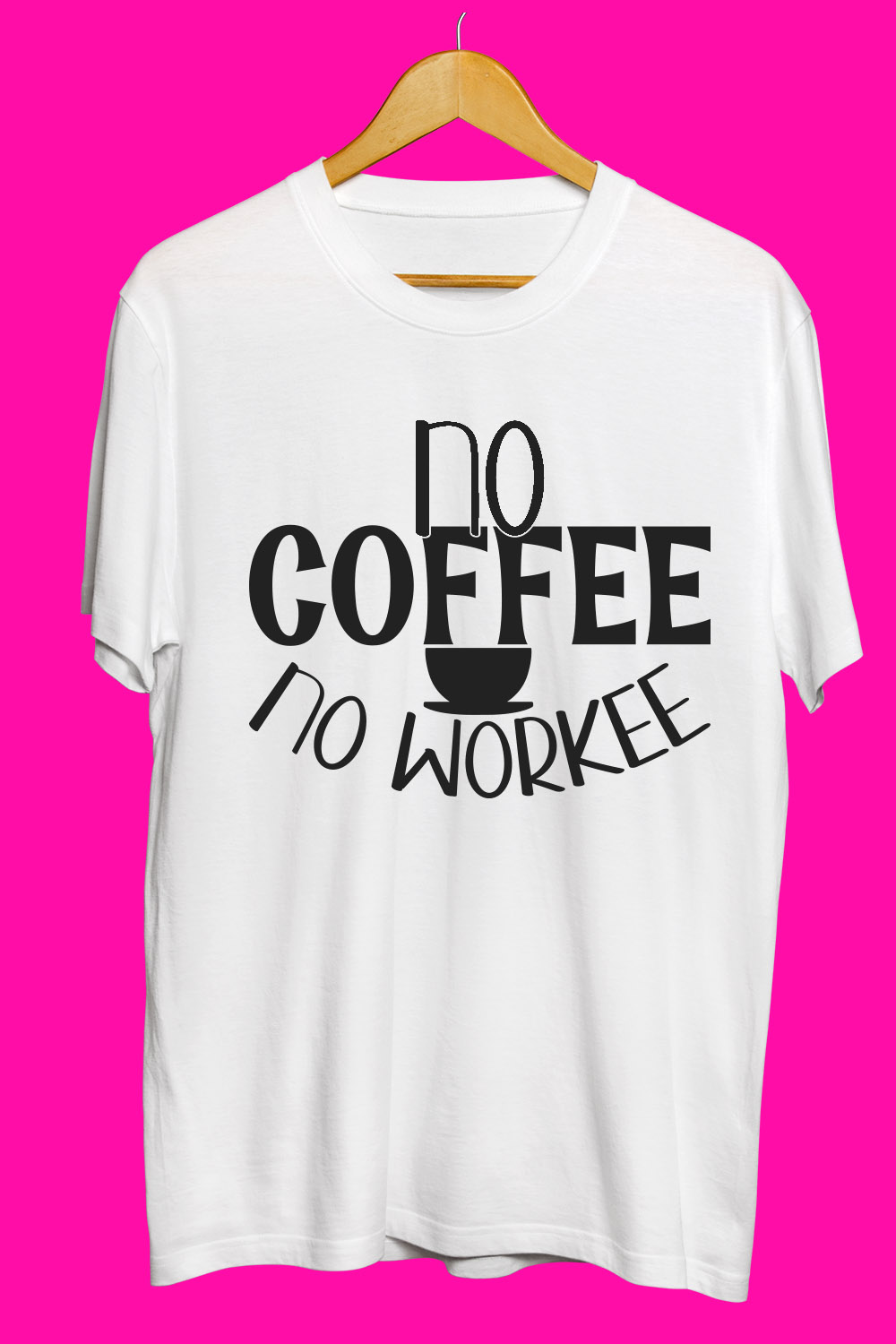 Coffee SVG T Shirt Designs Bundle pinterest preview image.