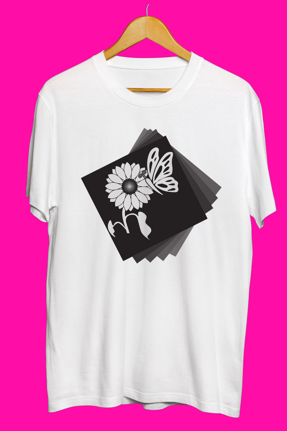 Sunflower SVG Bundle pinterest preview image.