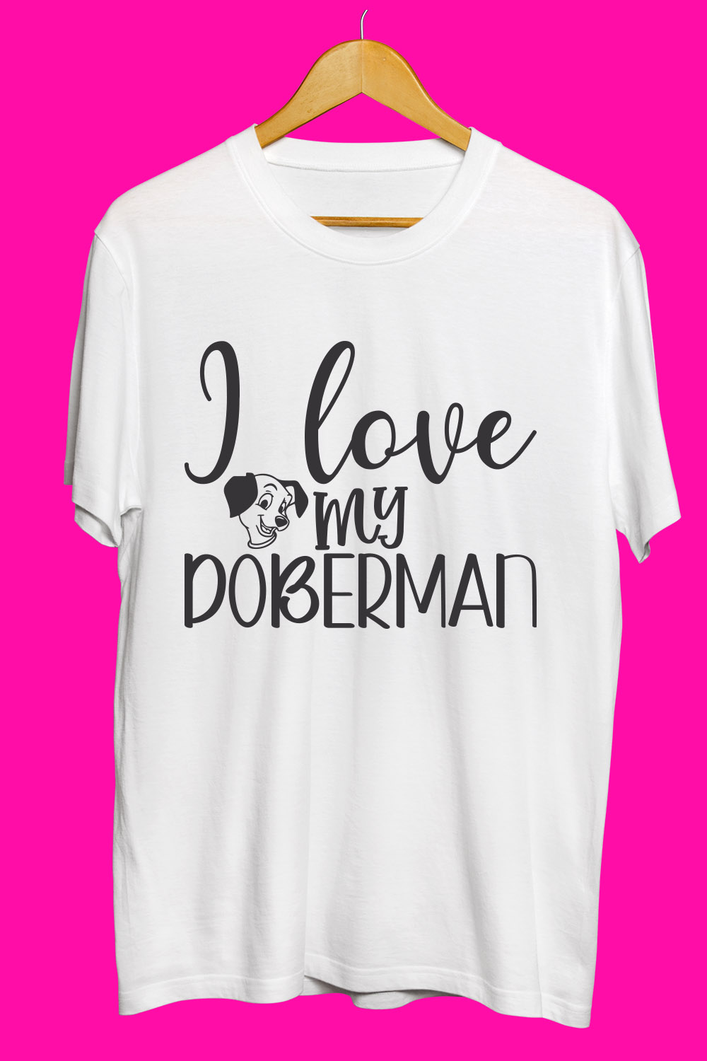 Dog SVG T Shirt Designs Bundle pinterest preview image.