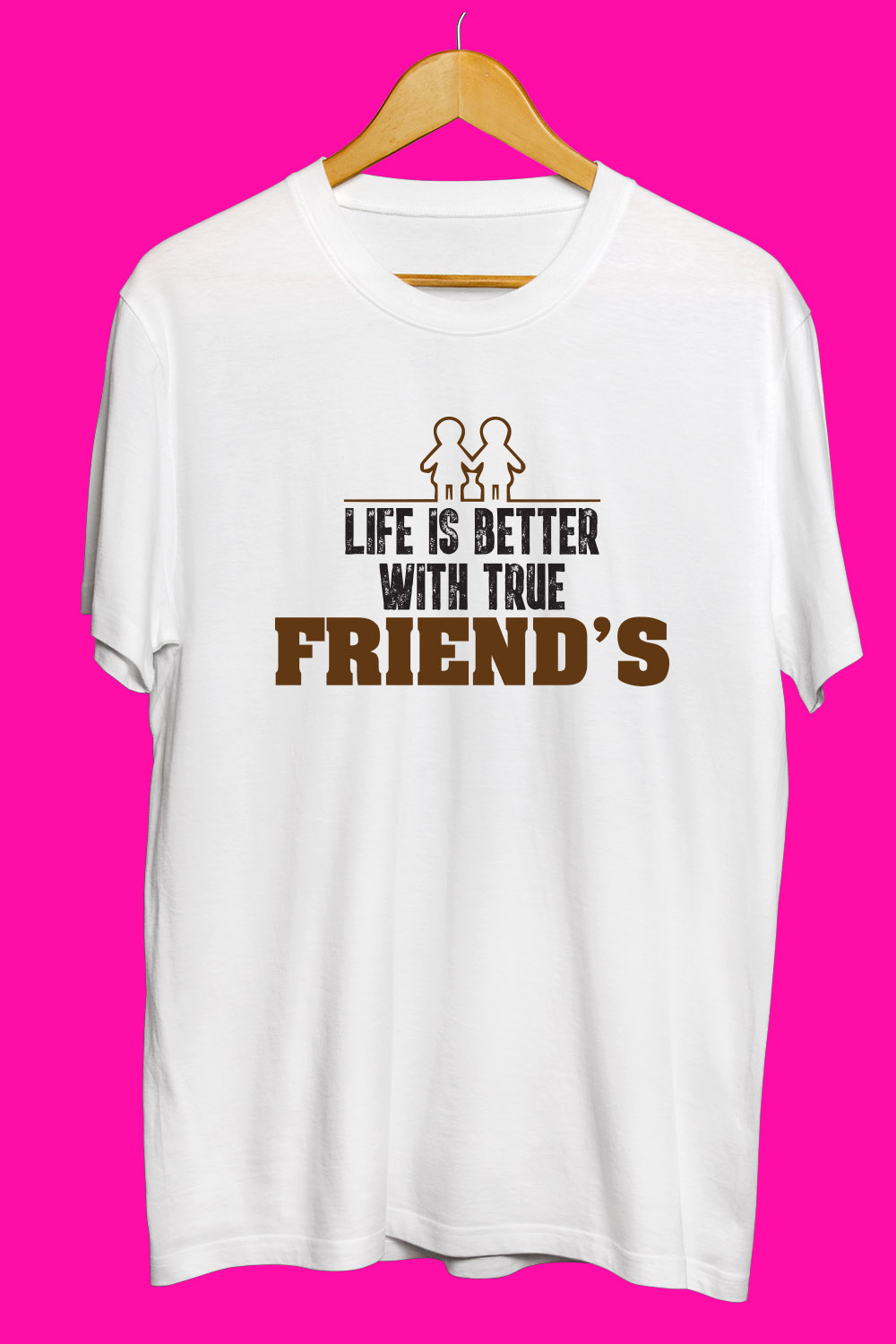 Friendship Day T Shirt Bundle pinterest preview image.