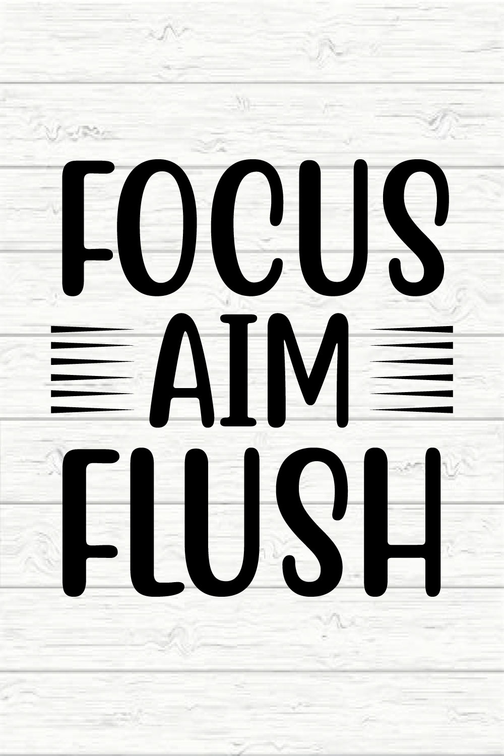 Focus Aim Flush pinterest preview image.