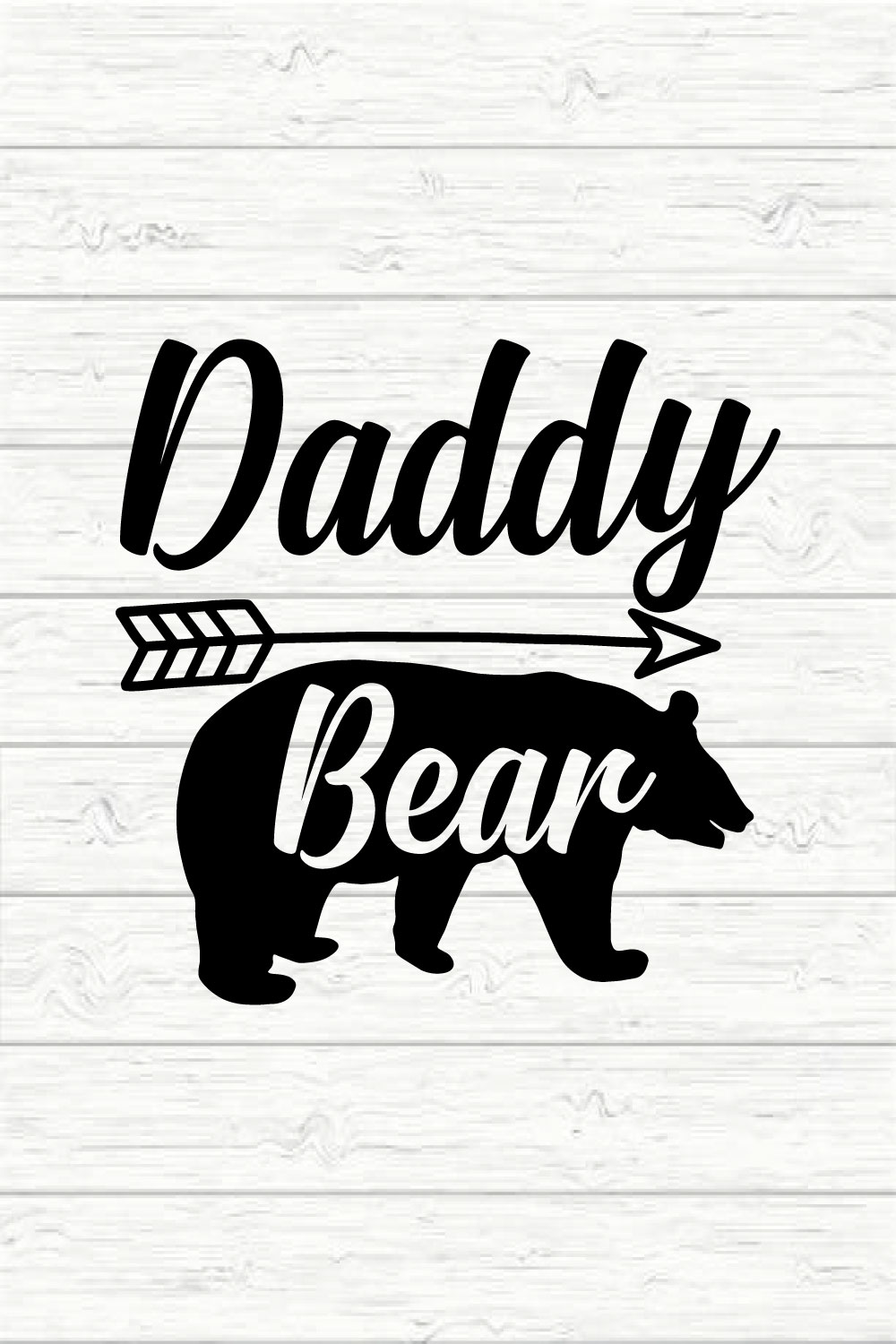 Daddy Bear pinterest preview image.