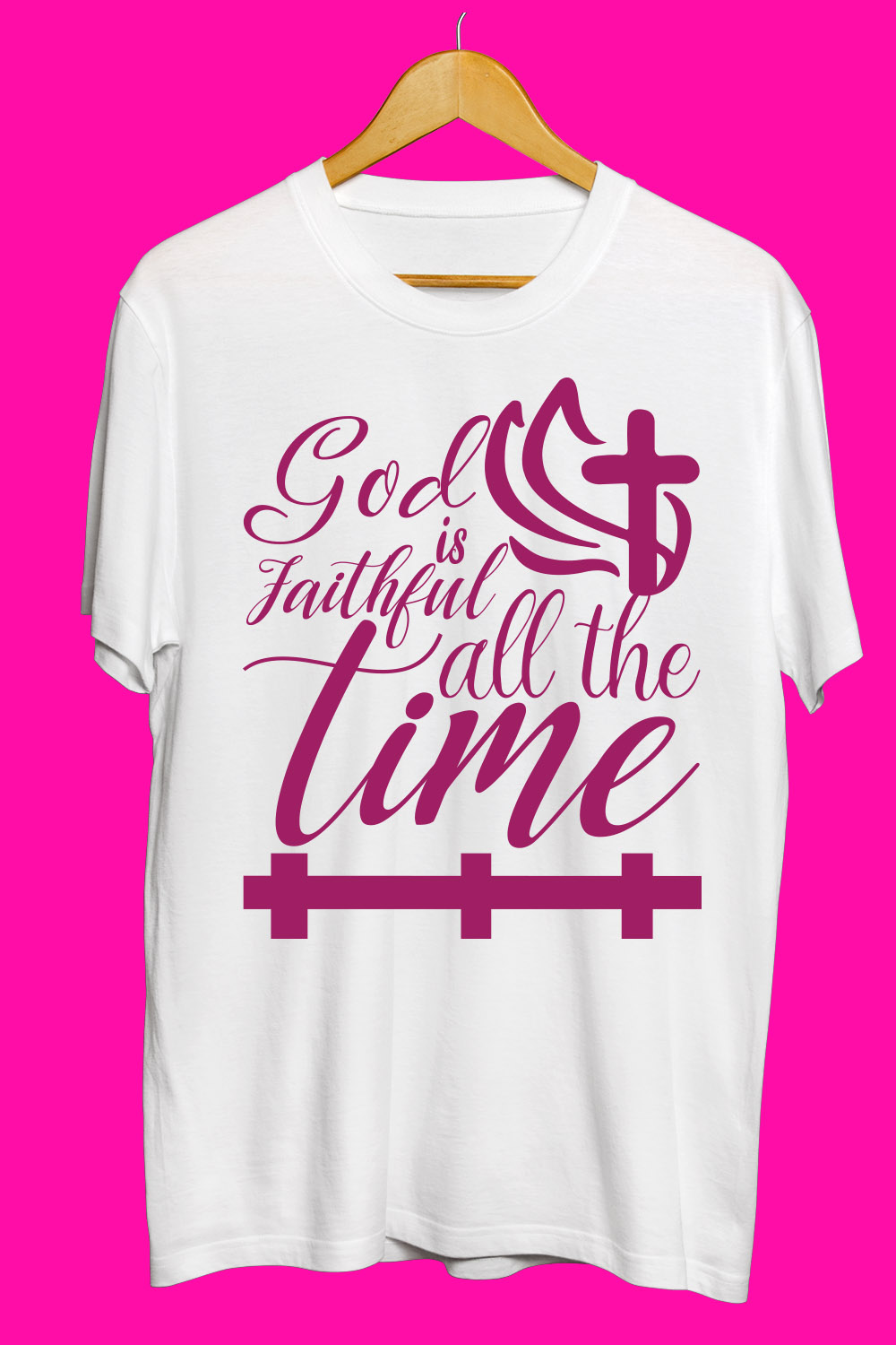 Jesus SVG T Shirt Designs Bundle pinterest preview image.