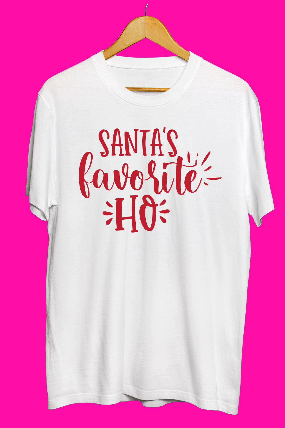 Holiday SVG T Shirt Designs Bundle pinterest preview image.