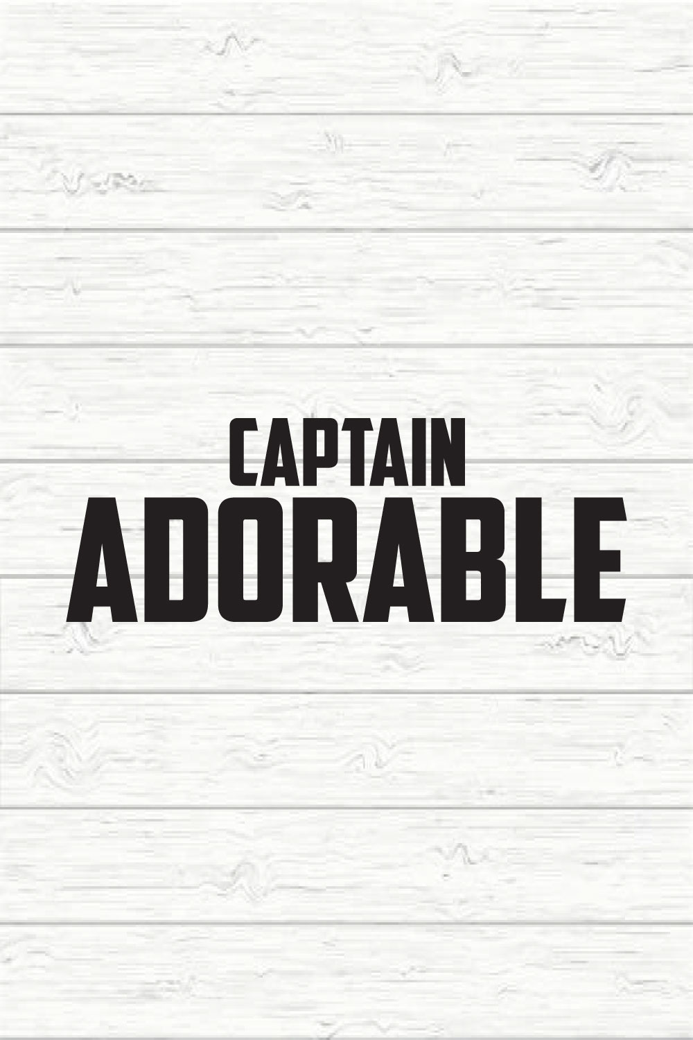 Captain Adorable pinterest preview image.