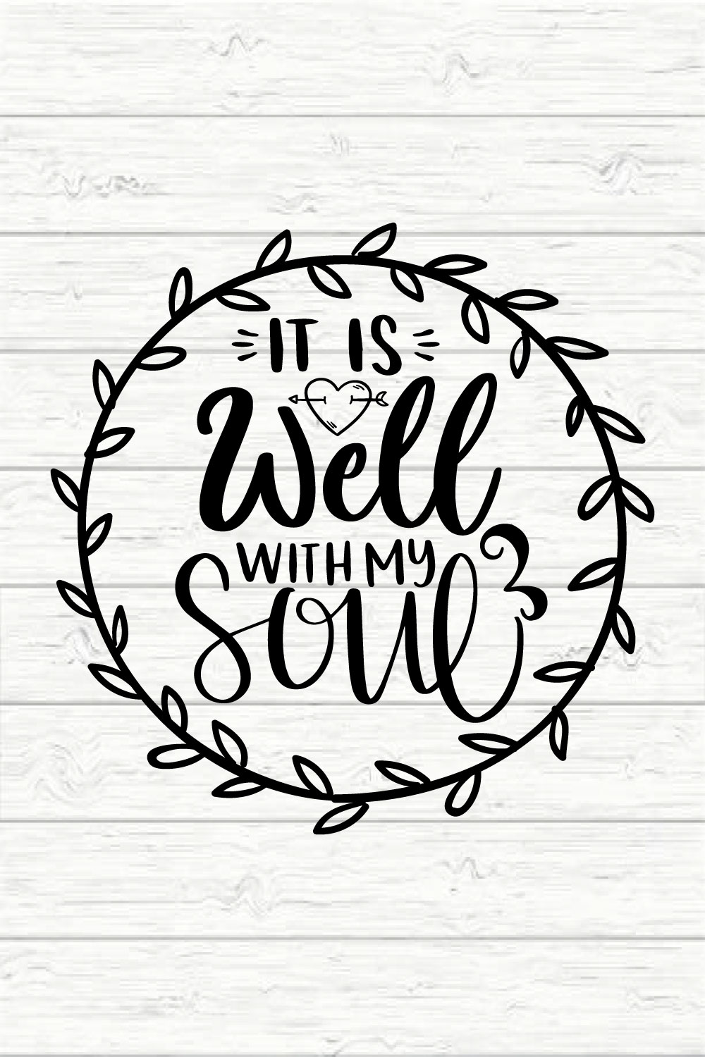 It Is Well With My Soul pinterest preview image.