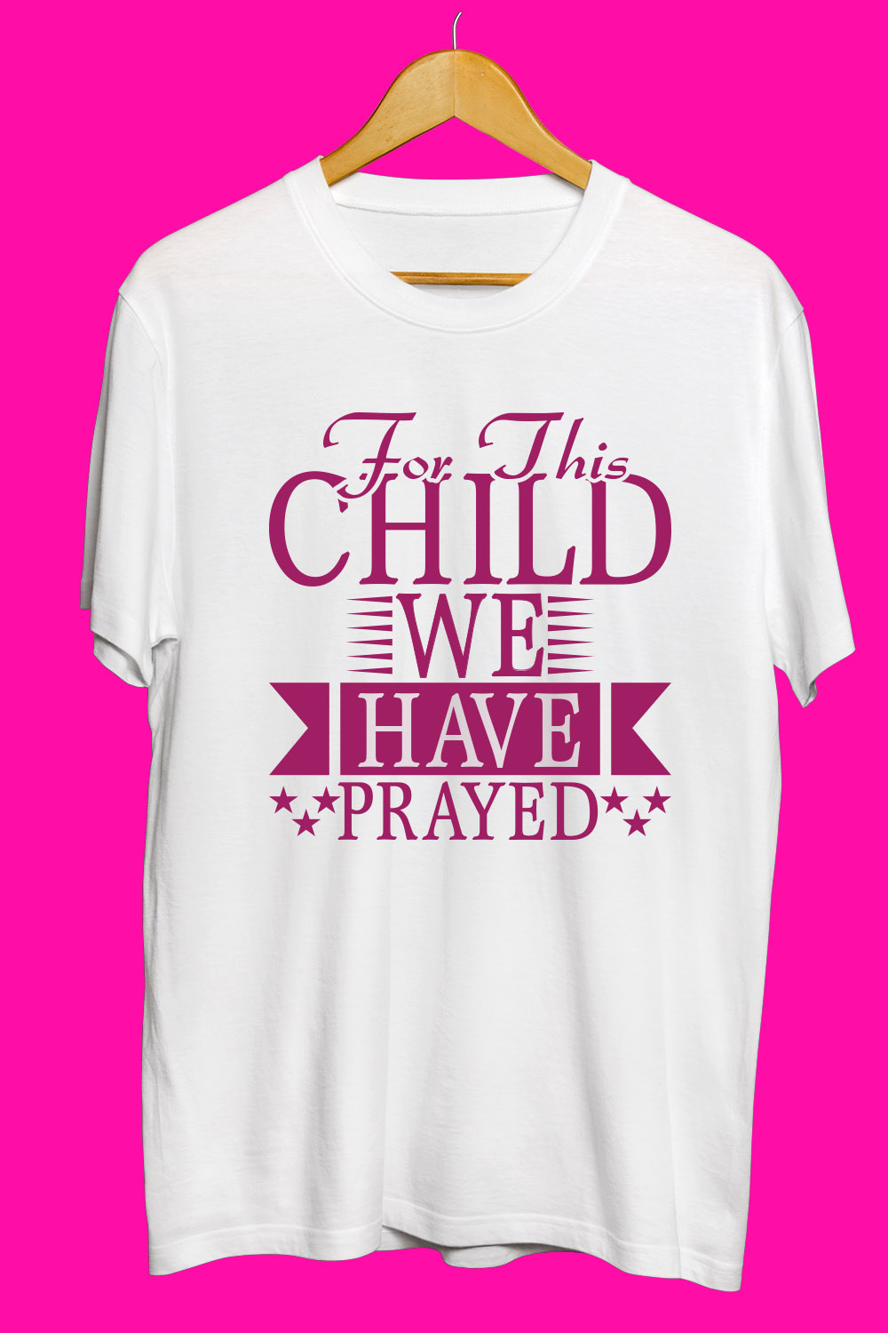 Kids SVG T Shirt Designs Bundle pinterest preview image.