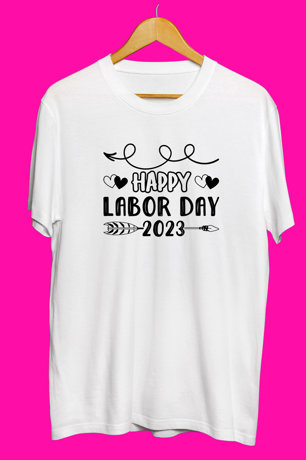 Labor day SVG Bundle pinterest preview image.