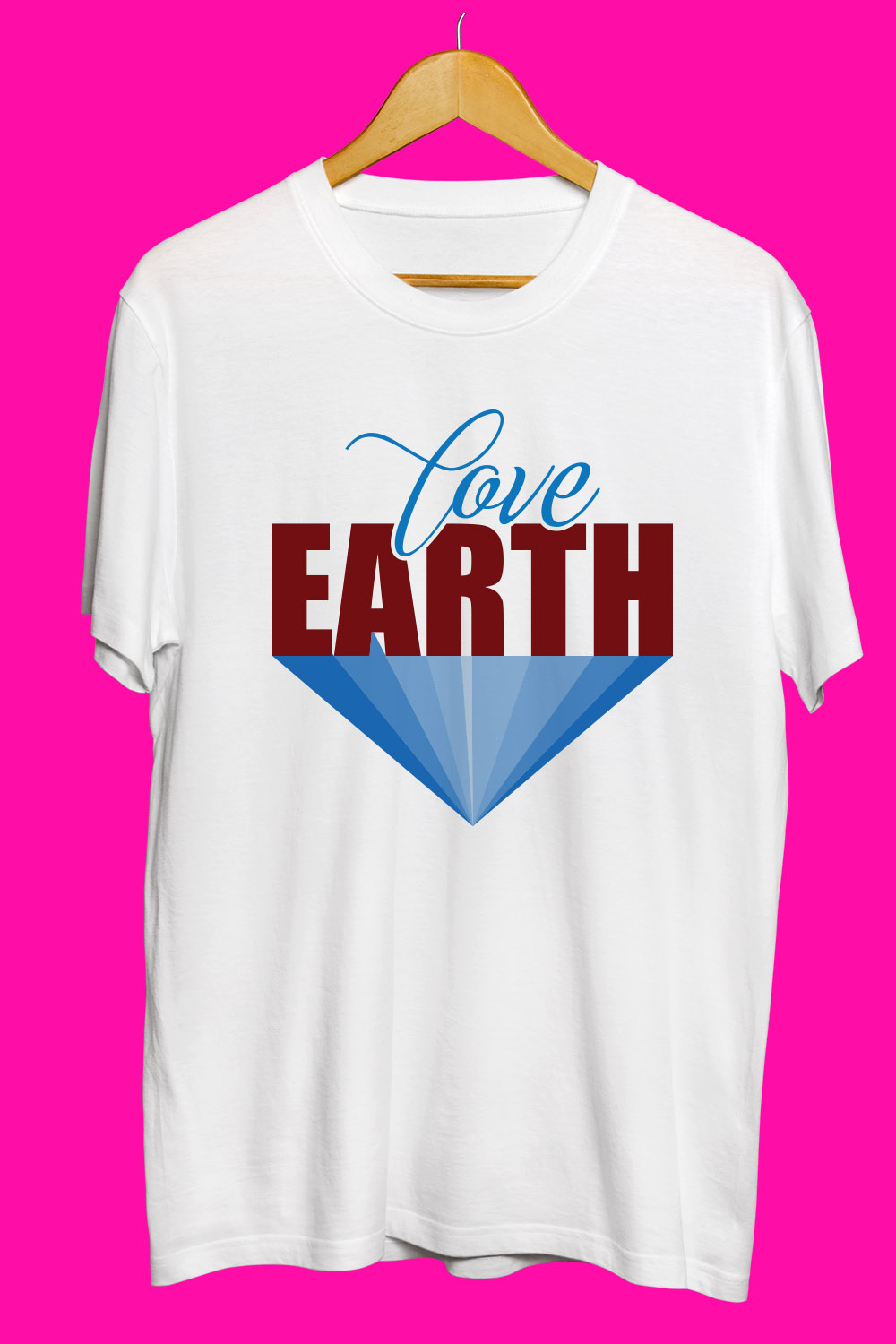 Earth day SVG T Shirt Designs Bundle pinterest preview image.