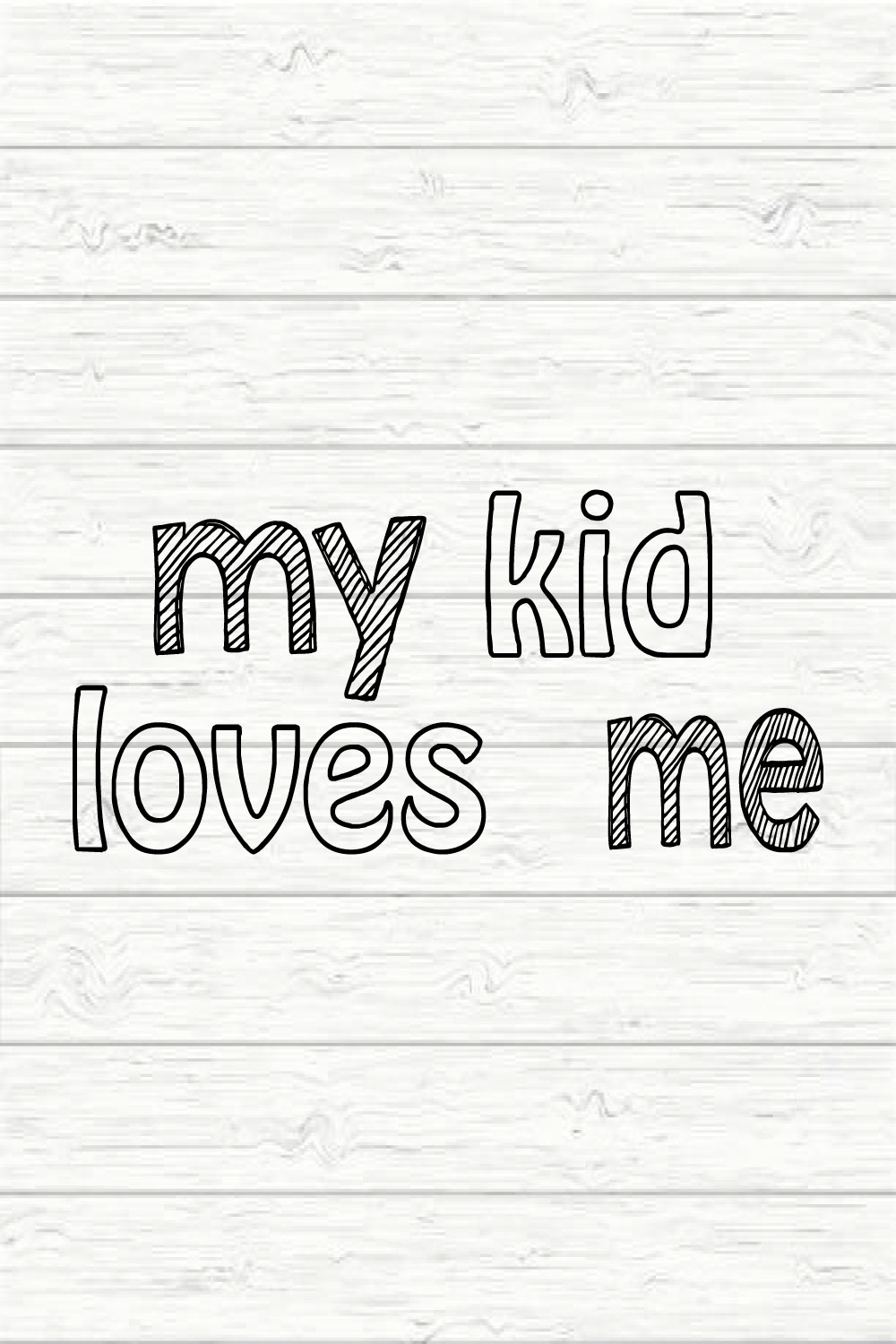 My Kid Loves Me pinterest preview image.