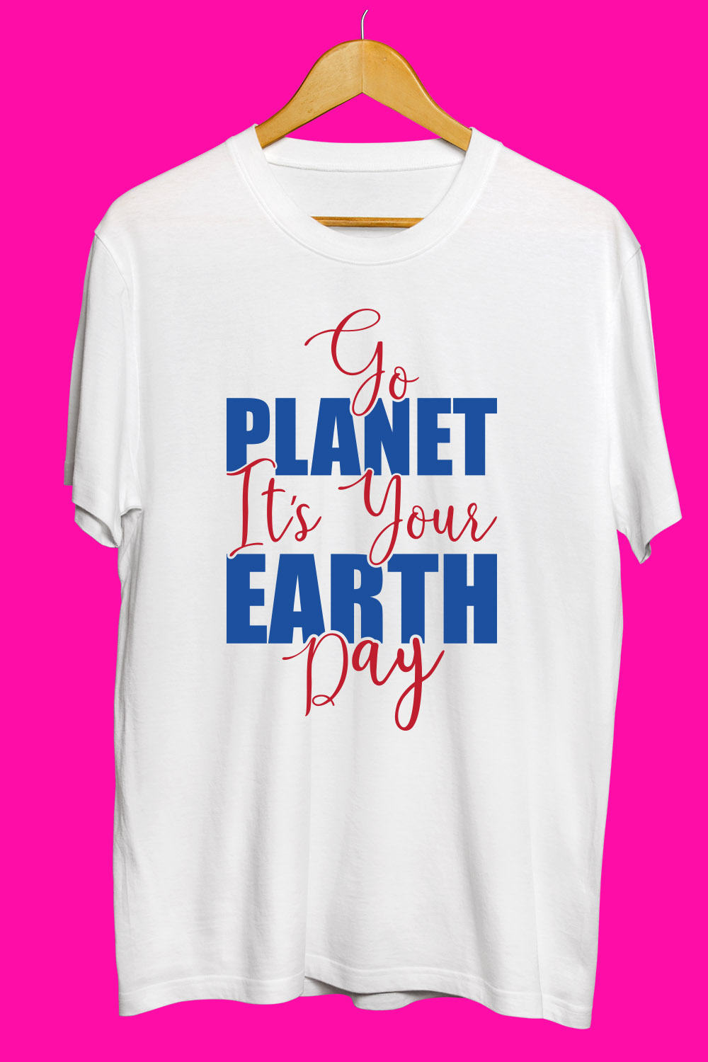 Earth day SVG T Shirt Designs Bundle pinterest preview image.