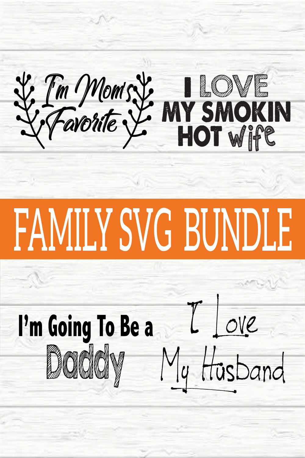 Family Design Bundle vol 16 pinterest preview image.