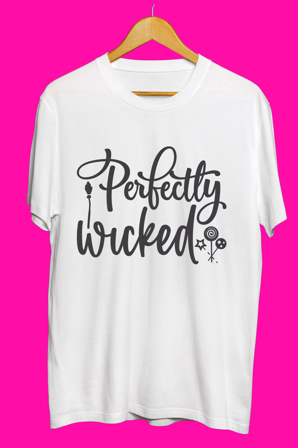 Halloween SVG T Shirt Designs Bundle pinterest preview image.