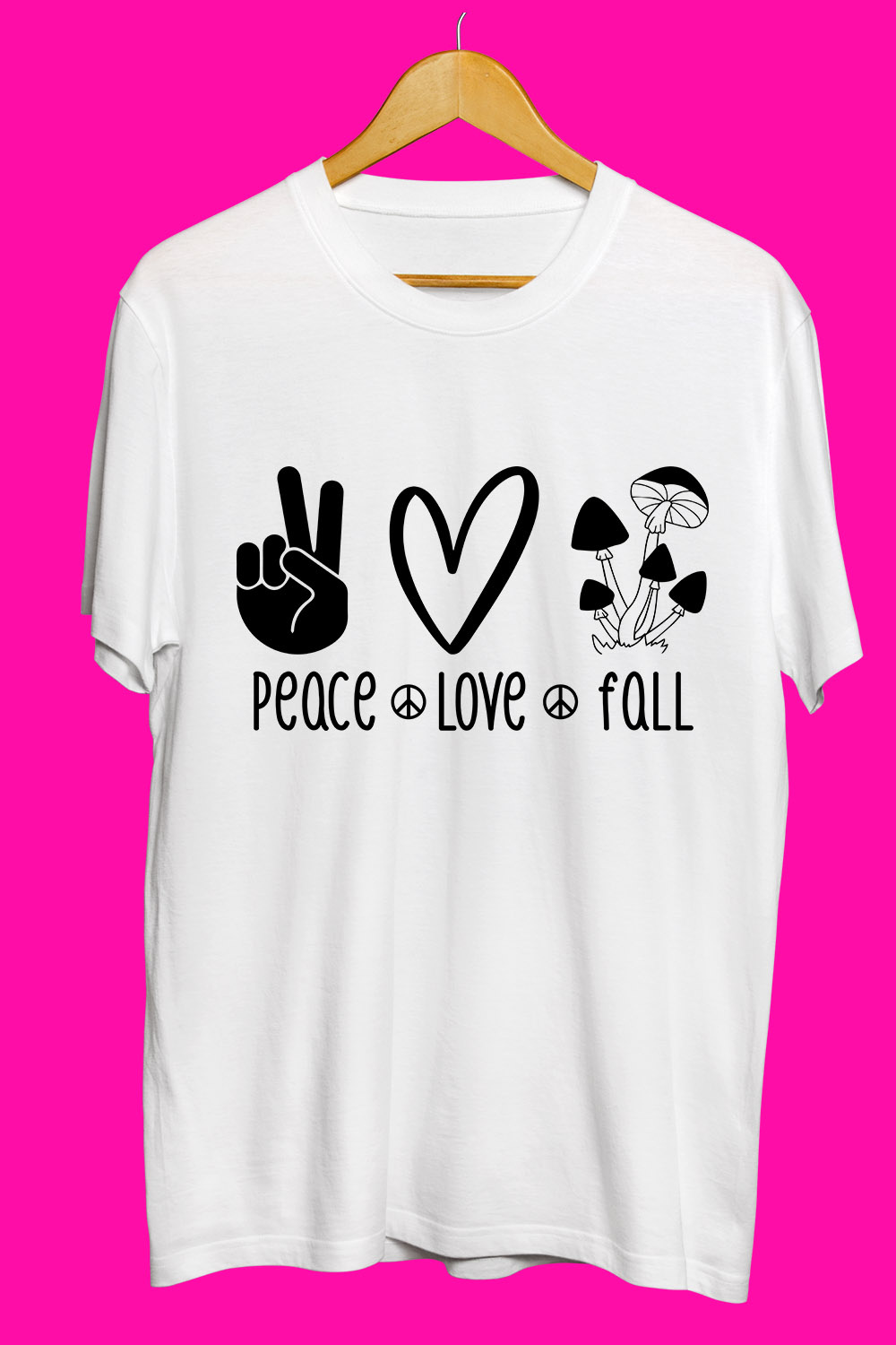 Peace love SVG Bundle pinterest preview image.