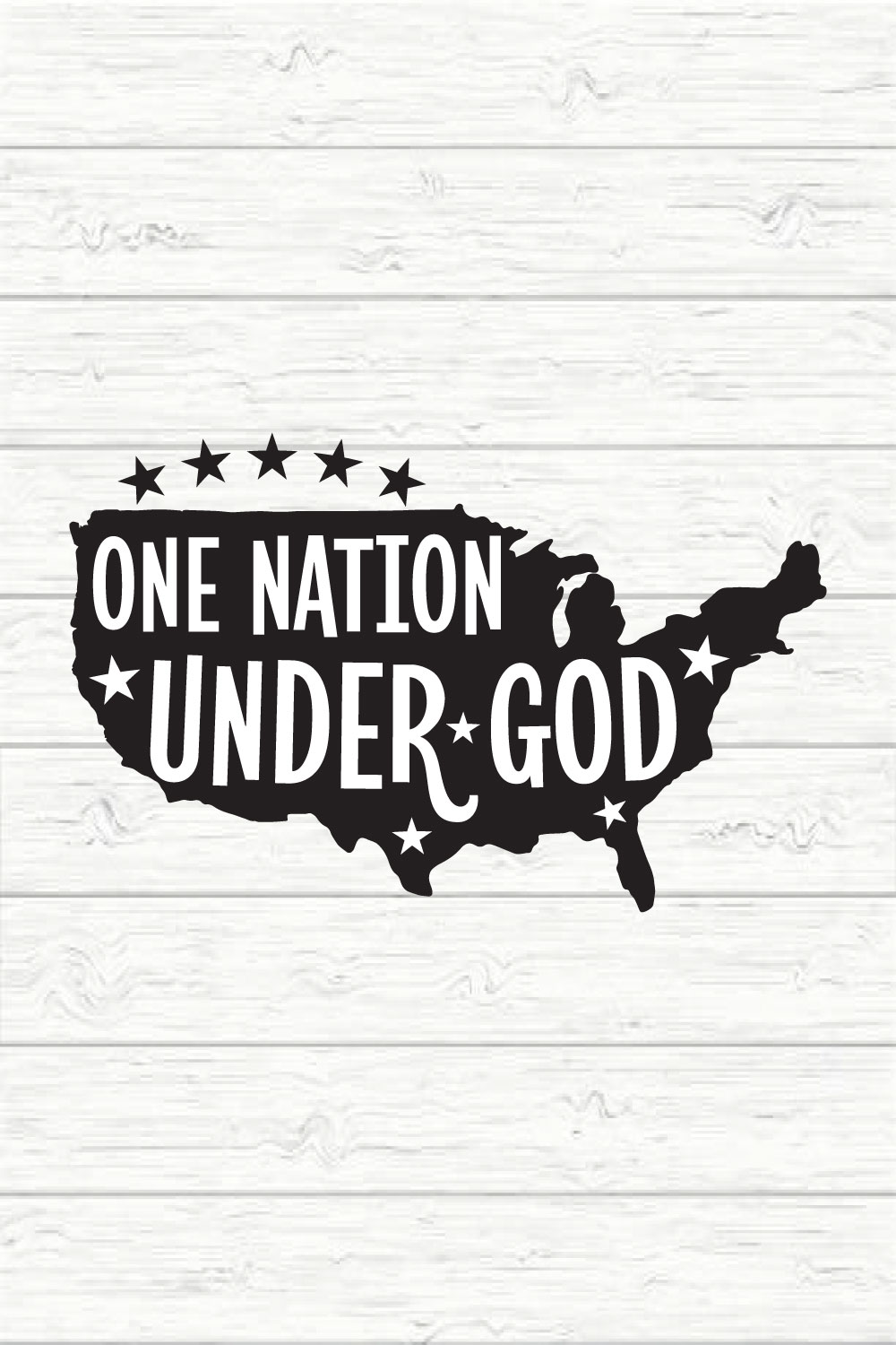 One Nation Under God pinterest preview image.