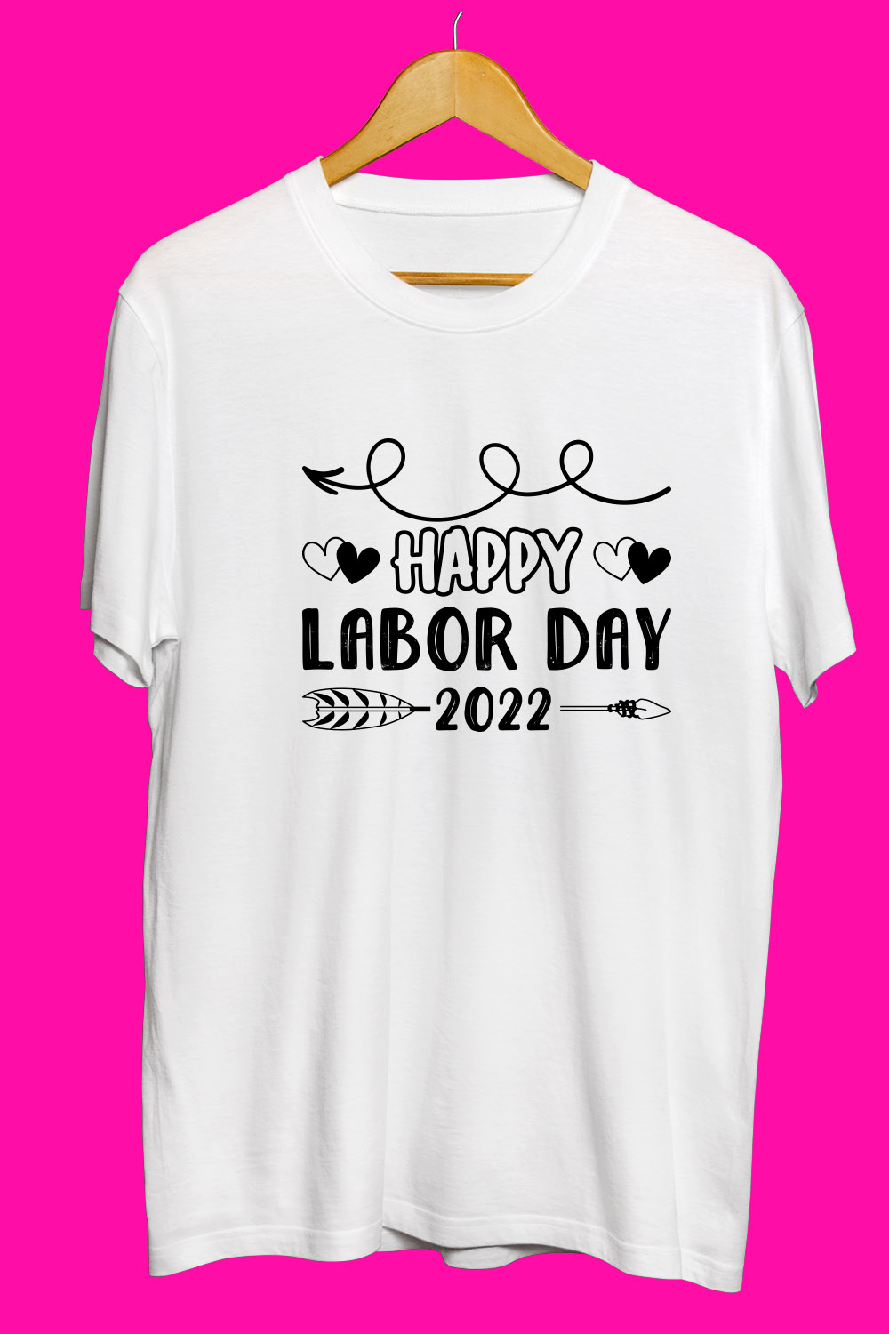 Labor day SVG Bundle pinterest preview image.