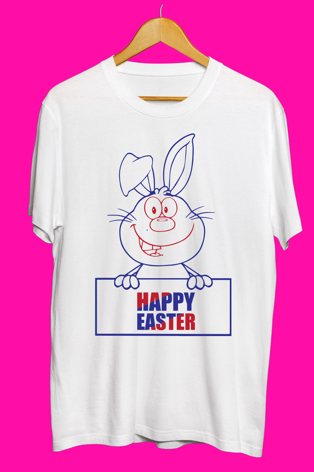 Easter Day T Shirt Bundle pinterest preview image.