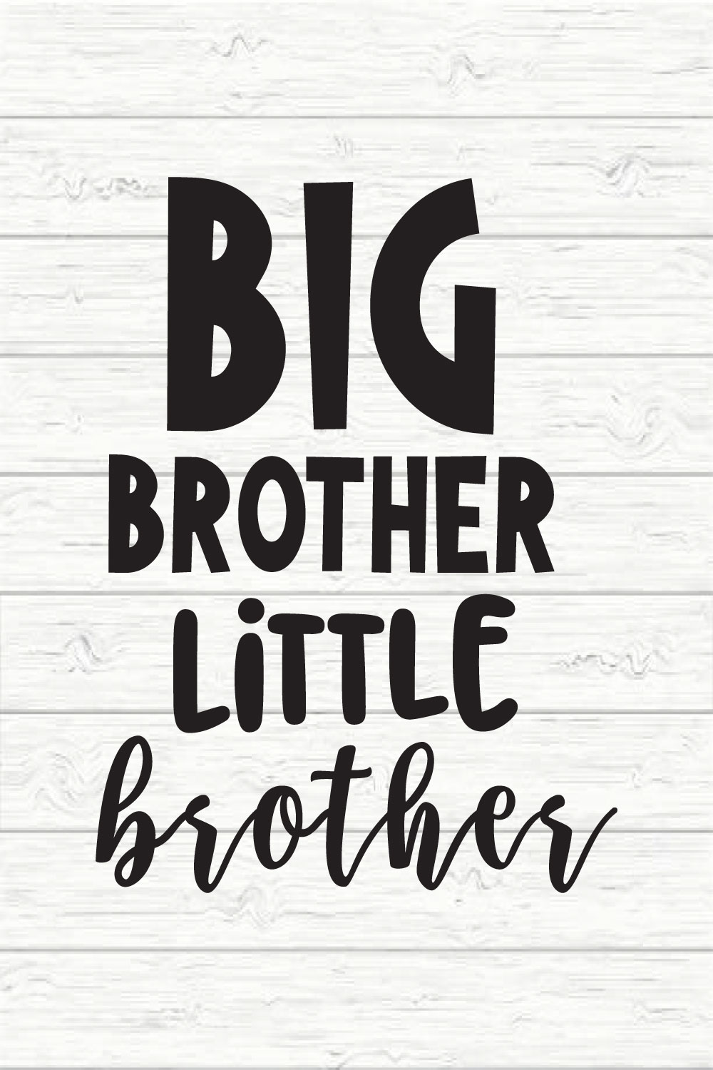 Big Brother Little Brother pinterest preview image.