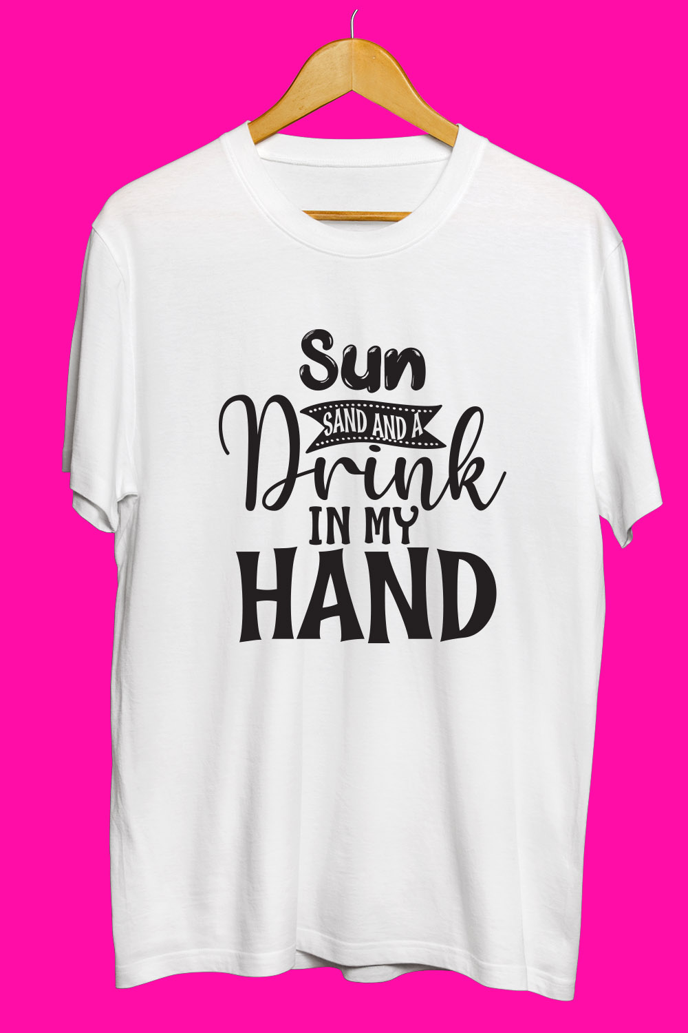 Summer SVG Bundle pinterest preview image.