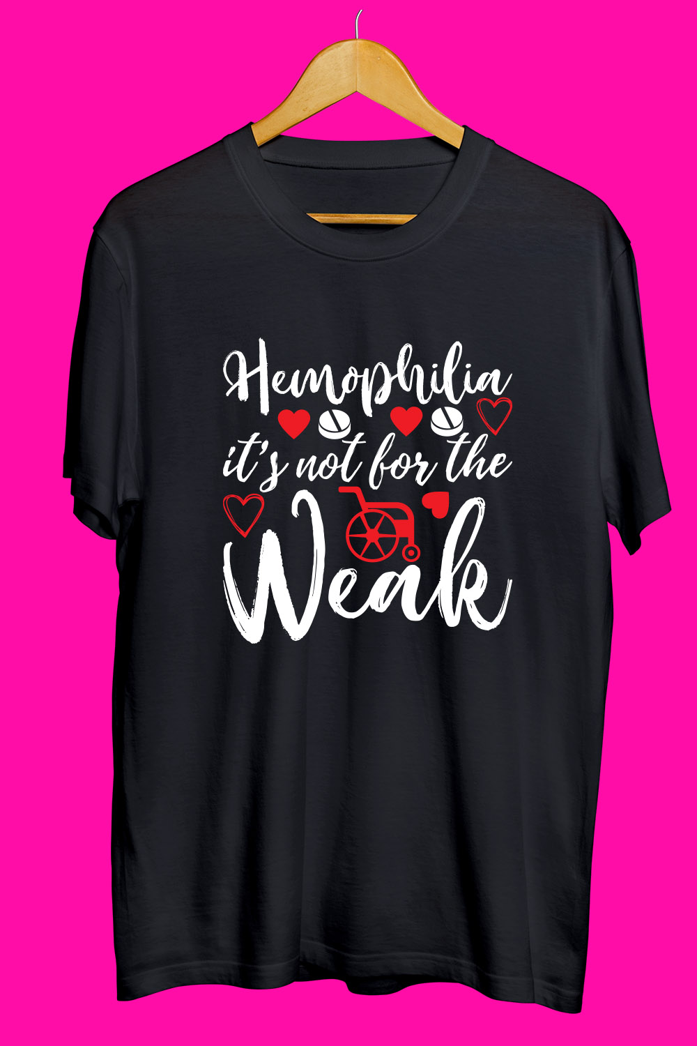 Hemophilia Day SVG Bundle pinterest preview image.
