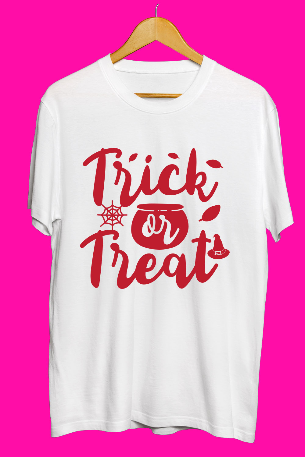 Halloween SVG T Shirt Designs Bundle pinterest preview image.