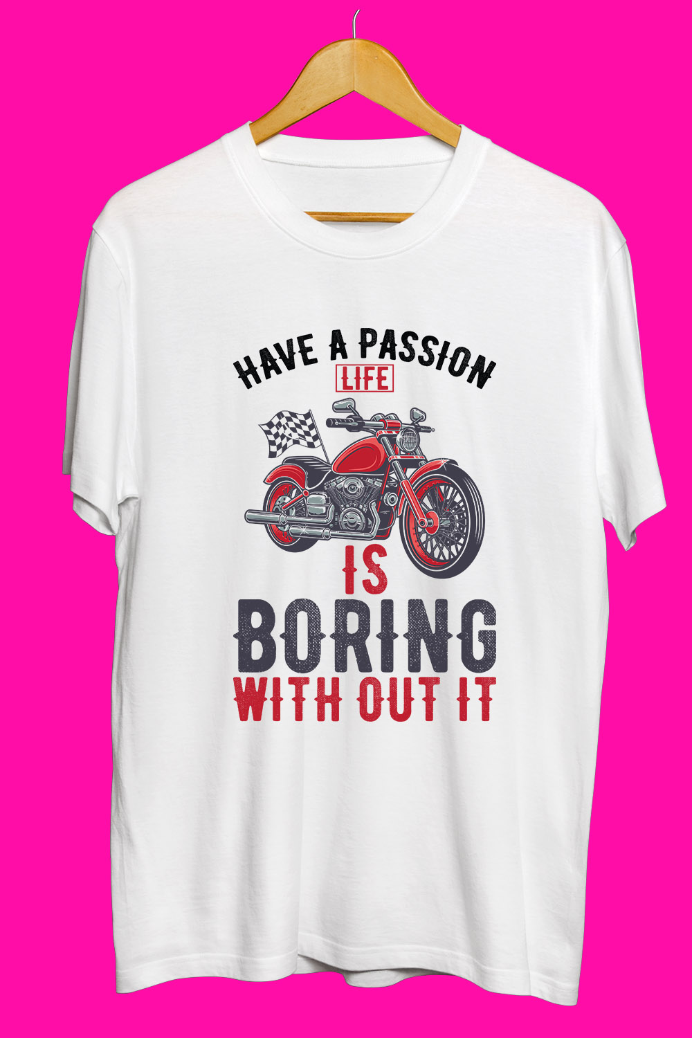Motor cycle SVG Bundle pinterest preview image.