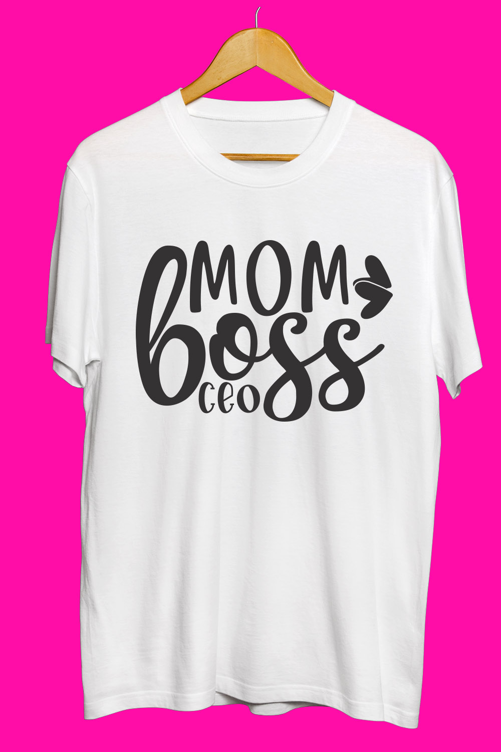 Mom T Shirt Bundle pinterest preview image.