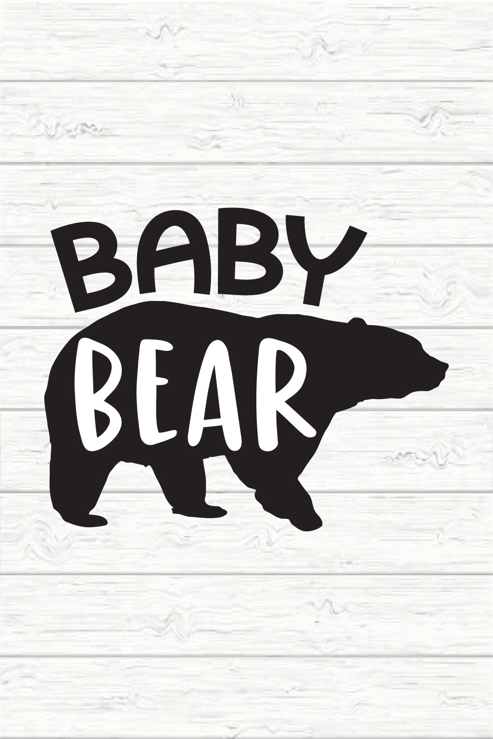 Baby Bear pinterest preview image.