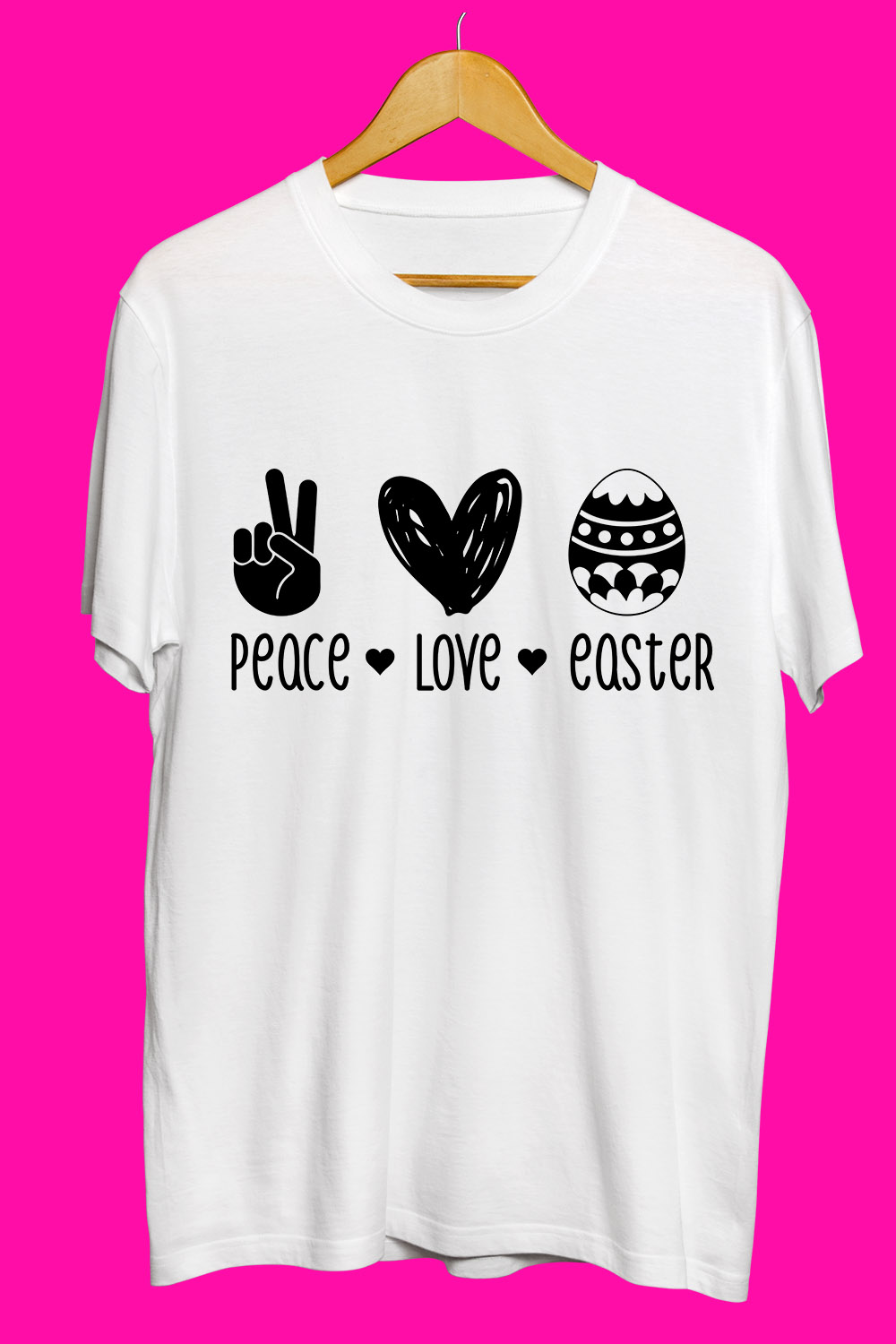 Peace love SVG Bundle pinterest preview image.