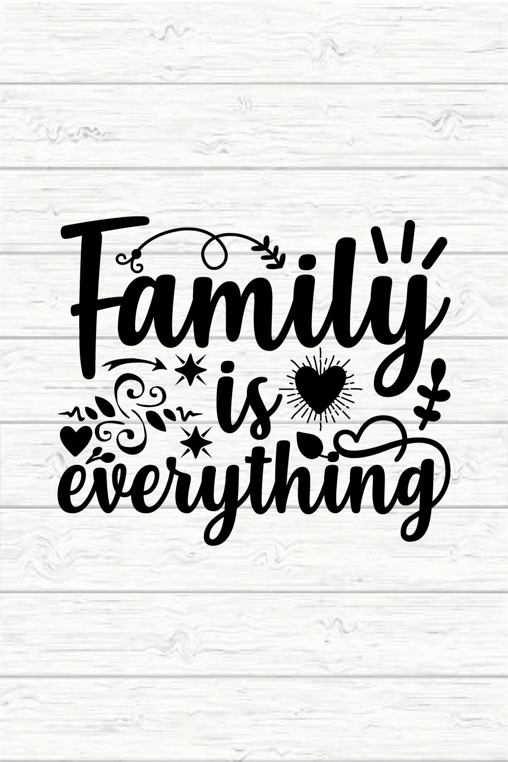 Family Is Everything pinterest preview image.