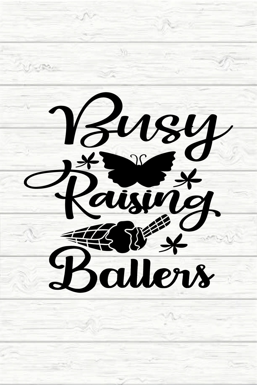 Busy Raising Ballers pinterest preview image.