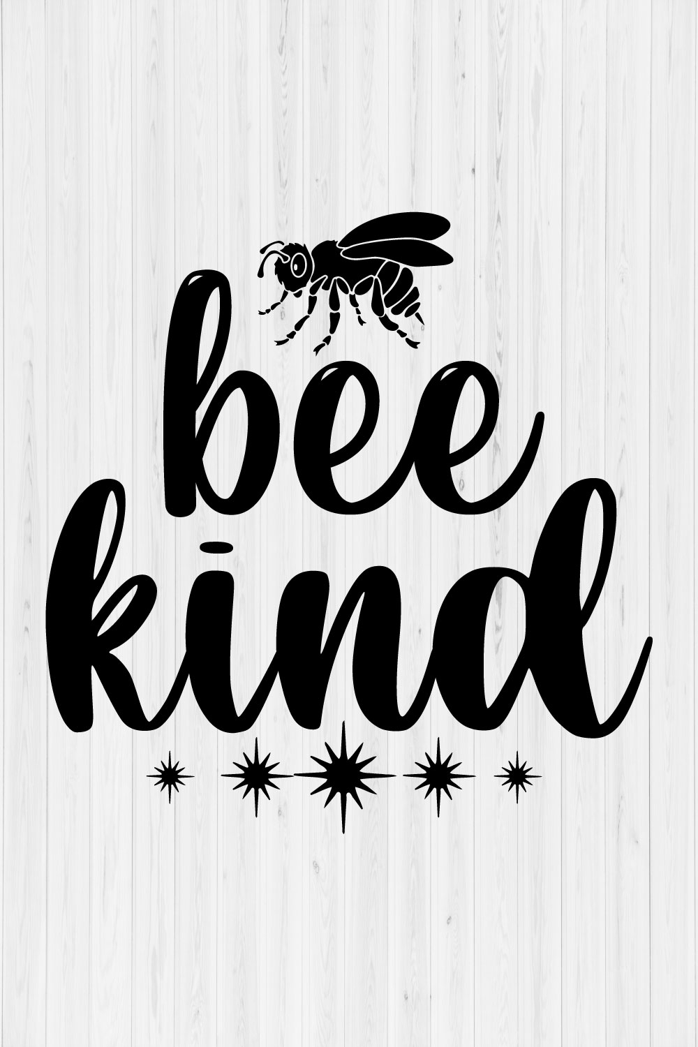 Bee kind pinterest preview image.