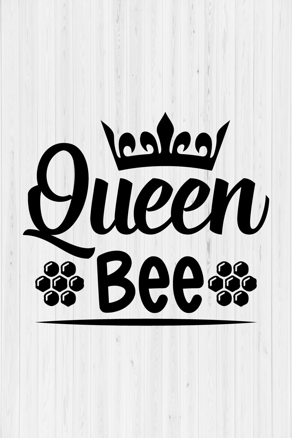 Queen bee pinterest preview image.