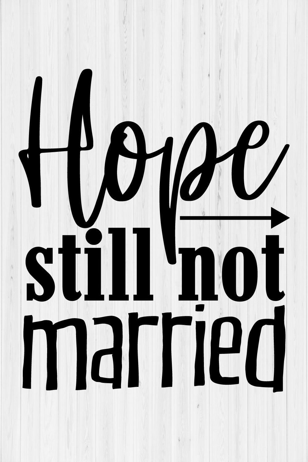 Hope still not married pinterest preview image.