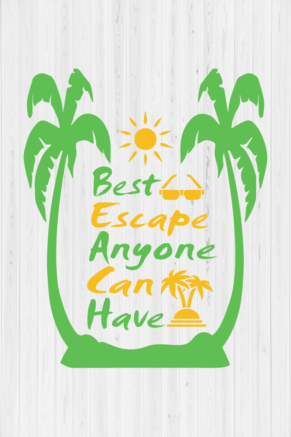 Best Escape Anyone Can Have pinterest preview image.