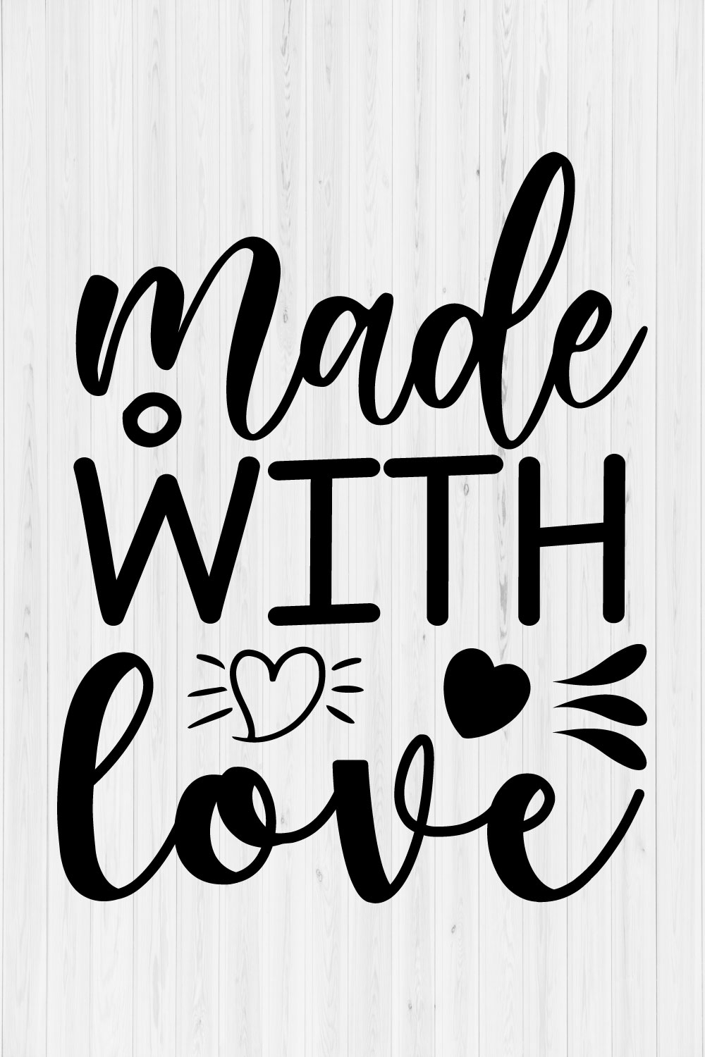 Made With Love pinterest preview image.