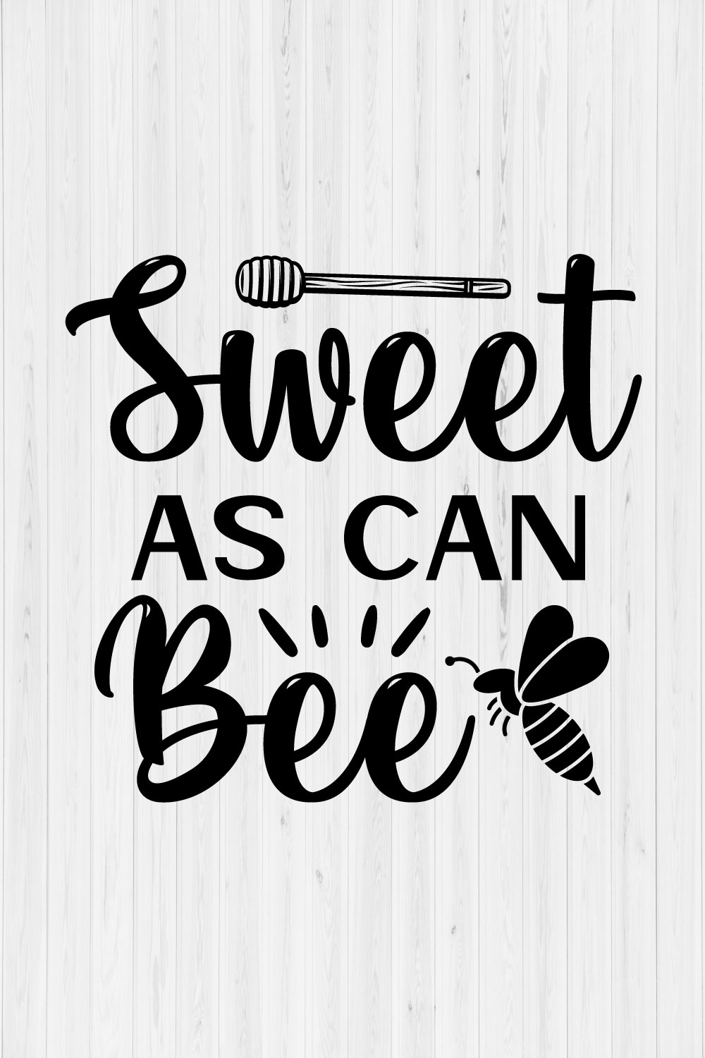 Sweet as can bee pinterest preview image.