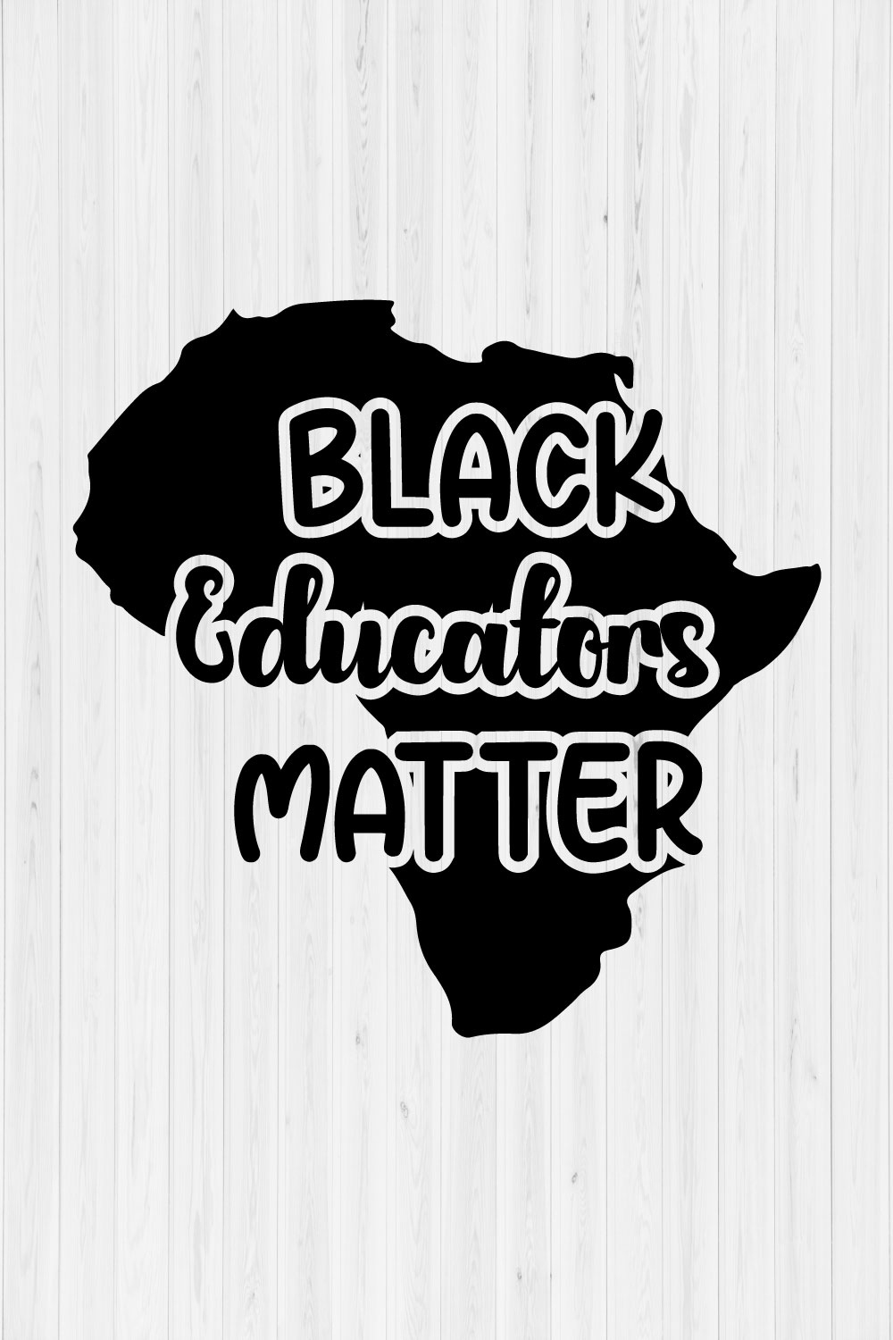 Black Educators Matter pinterest preview image.