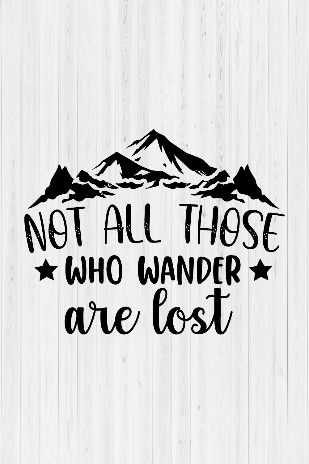 Not All Those Who Wander Are Lost pinterest preview image.