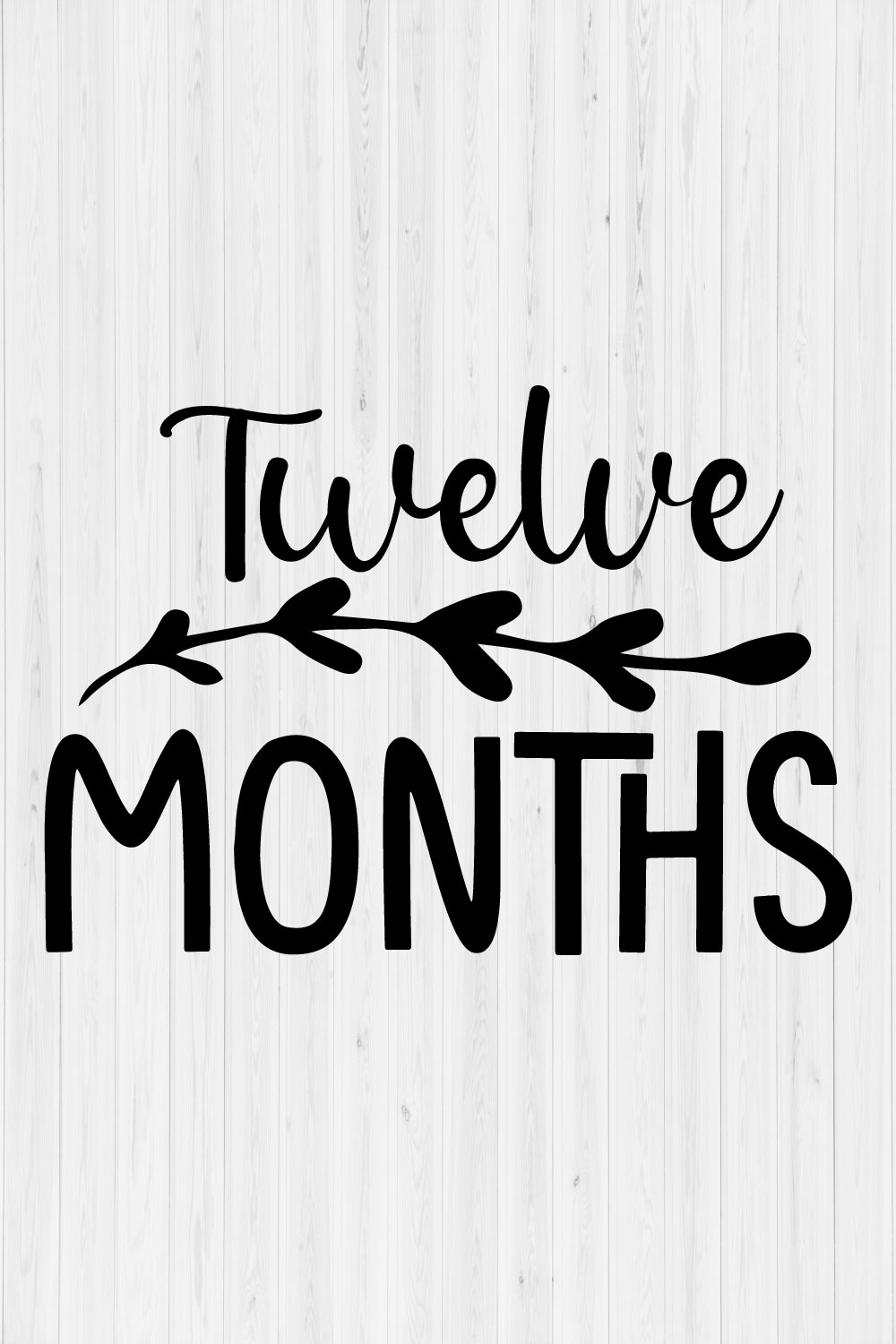 Twelve months pinterest preview image.