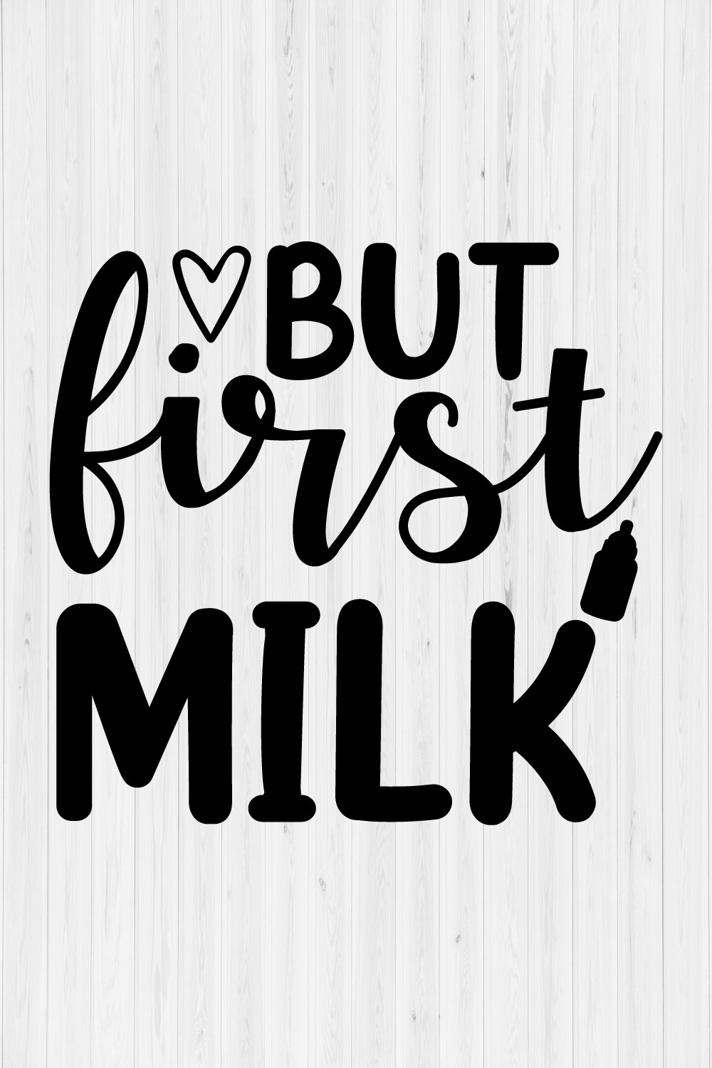 But First Milk pinterest preview image.