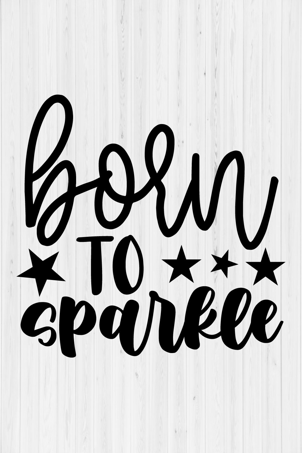 Born to sparkle pinterest preview image.