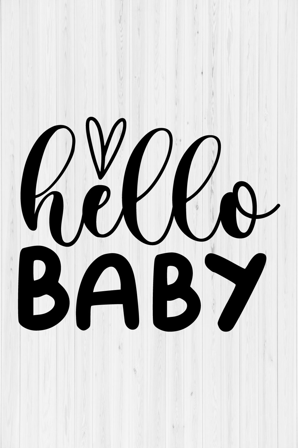 Hello baby pinterest preview image.