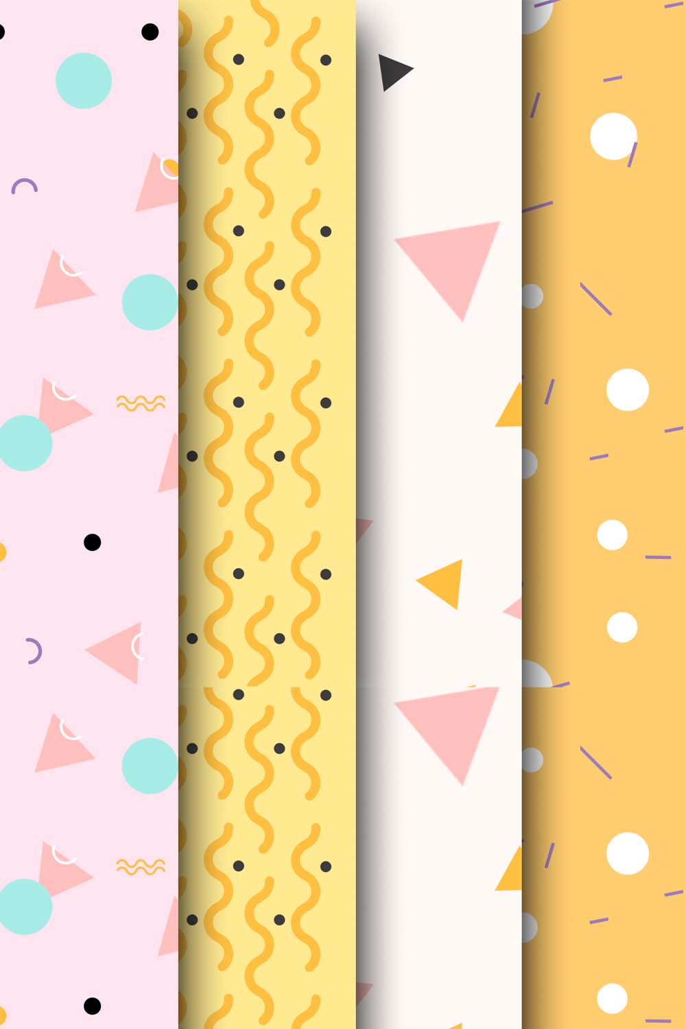 Seamless Pattern and kids room wallpapers pinterest preview image.