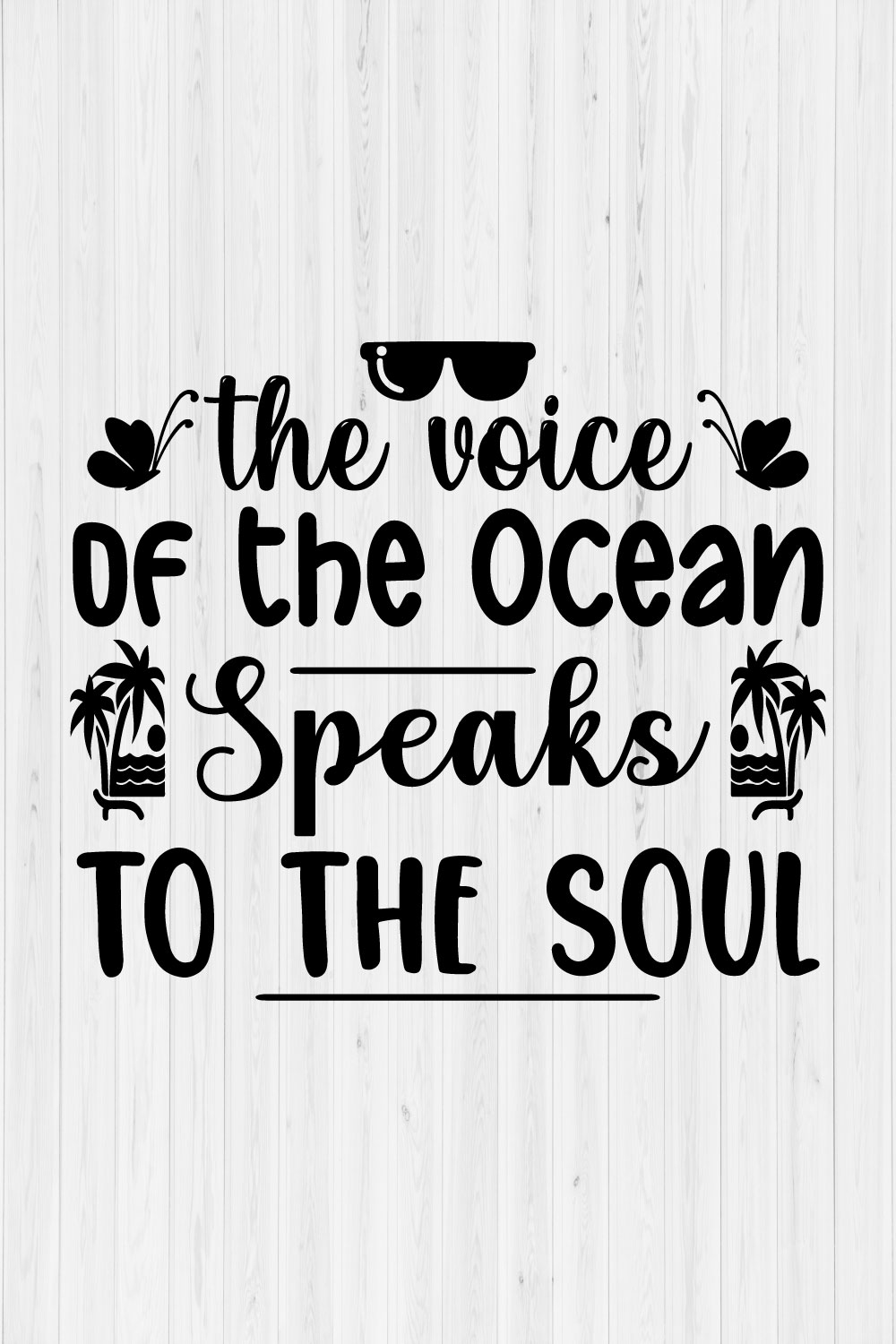 The Voice of the Ocean Speaks to the Soul pinterest preview image.