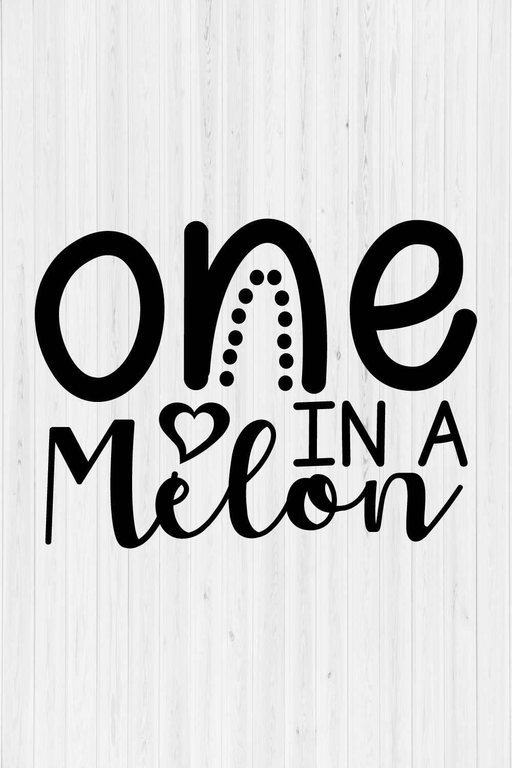 One In A Melon pinterest preview image.