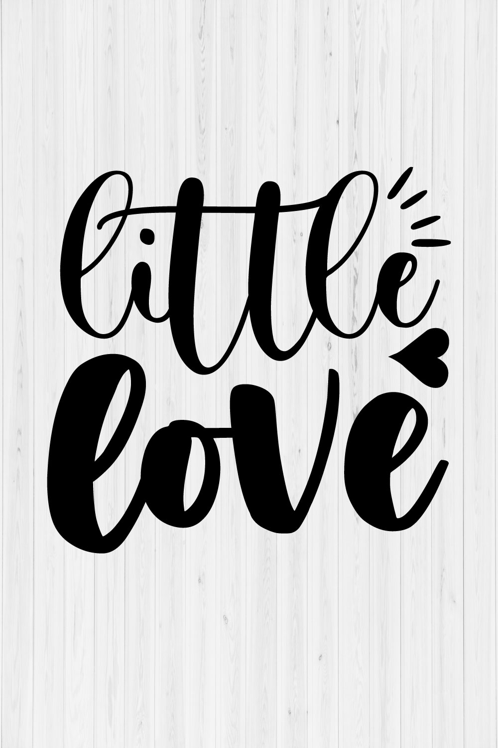 Little Love pinterest preview image.